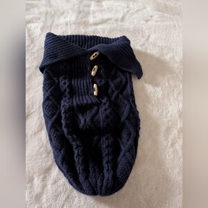 Navy Blue Baby Cacoon